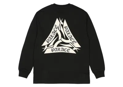 Pre-owned Palace Men's  Tribal Tri Longsleeve In Black