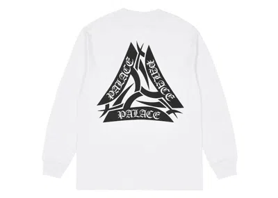 Pre-owned Palace Men's  Tribal Tri Longsleeve In White