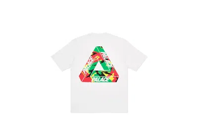 Pre-owned Palace Men's  Tricamo T-shirt In White