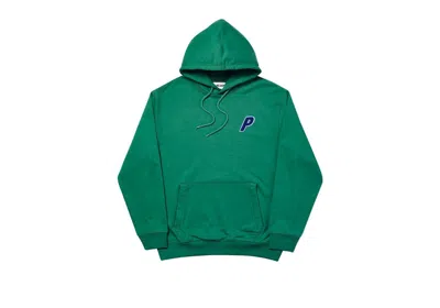 Pre-owned Palace Men's  Trichenille Hoodie In Green