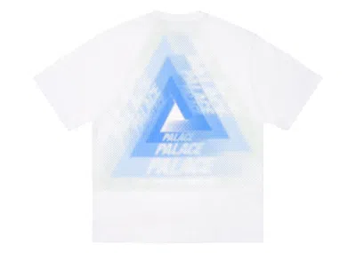 Pre-owned Palace Men's  Trifaded T-shirt In White
