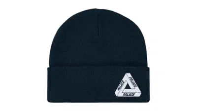 Pre-owned Palace Men's  Triferg Beanie In Navy Blue