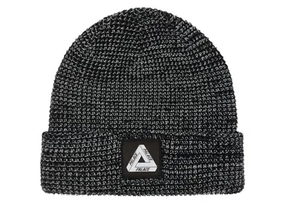 Pre-owned Palace Men's  Trifreg Patch Beanie In Black