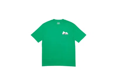 Pre-owned Palace Men's  Trigaine T-shirt In Green