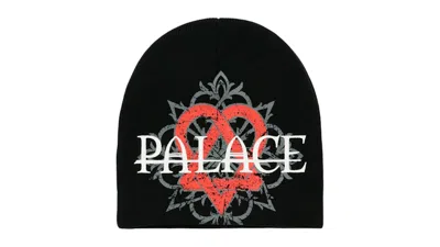 Pre-owned Palace Men's  Trigram Nein Cuff Beanie In Black