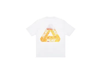 Pre-owned Palace Men's  Trilager T-shirt In White