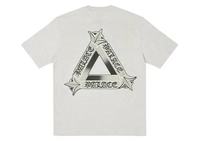 Pre-owned Palace Men's  Triog T-shirt In Grey Marl In Gray