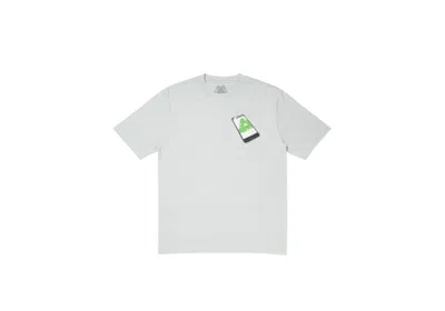 Pre-owned Palace Men's  Triphone T-shirt In Grey Marl