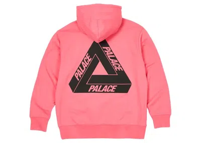Pre-owned Palace Men's  Tripuff Print Zip Hoodie In Pink