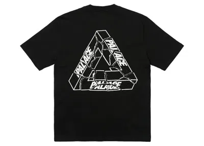 Pre-owned Palace Men's  Triripped T-shirt In Black