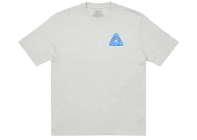 Pre-owned Palace Men's  Trislime T-shirt In Grey Marl