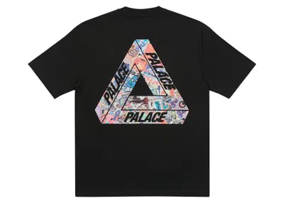 Pre-owned Palace Men's  Tristicker Pack T-shirt In Black