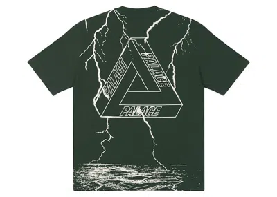 Pre-owned Palace Men's  Tristrike T-shirt In Green