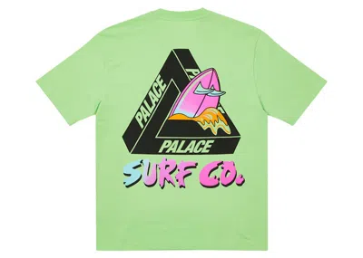 Pre-owned Palace Men's  Trisurf Co T-shirt In Pistachio In Green
