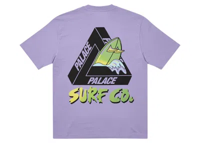 Pre-owned Palace Men's  Trisurf Co T-shirt In Violet In Purple