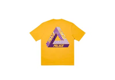 Pre-owned Palace Men's  Tritex T-shirt In Yellow