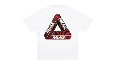 Pre-owned Palace Men's  Trivex T-shirt In White/red