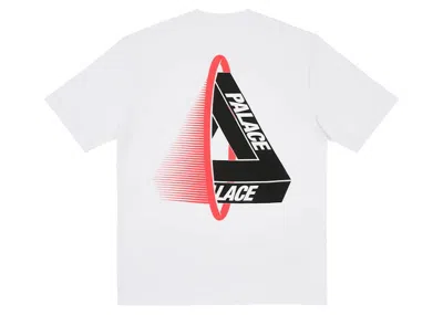 Pre-owned Palace Men's  Trivoid T-shirt In White