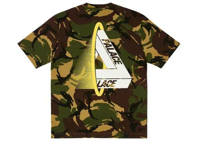 Pre-owned Palace Men's  Trivoid T-shirt In Woodland Camo