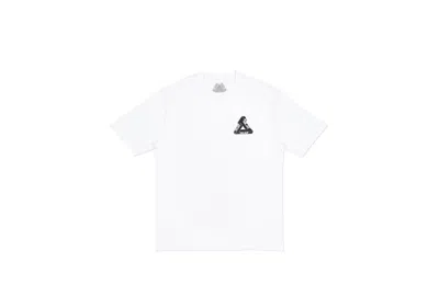 Pre-owned Palace Men's  Triwobble T-shirt In White