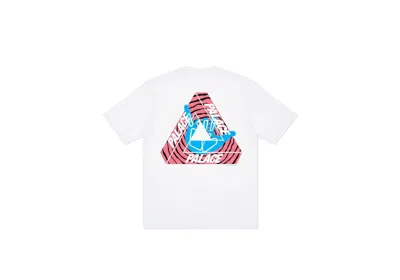Pre-owned Palace Men's  Trizooted Shakka T-shirt In White