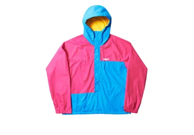 Pre-owned Palace Men's  Truss Packer Jacket In Blue/pink In Multi