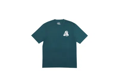 Pre-owned Palace Men's  U Figure T-shirt In Dark Green