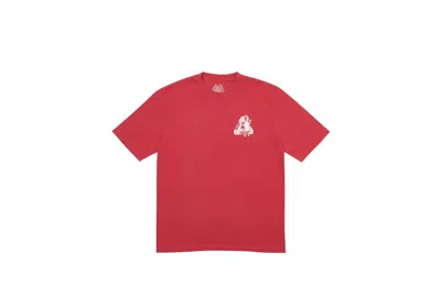 Pre-owned Palace Men's  U Figure T-shirt In Dark Red
