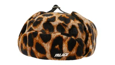 Pre-owned Palace Men's  Ushanka Hat In Leopard In Brown