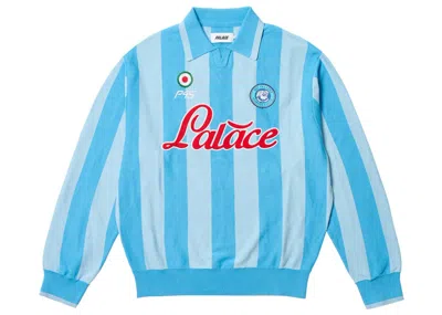 Pre-owned Palace Men's  Vesuvio Knit In Blue