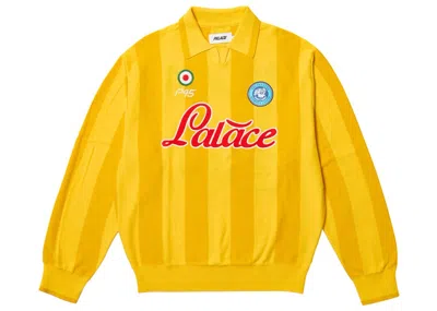 Pre-owned Palace Men's  Vesuvio Knit In Yellow