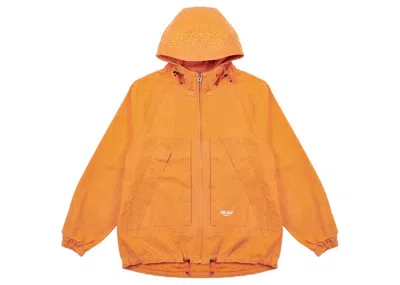 Pre-owned Palace Men's  Washed Cotton Jacket In Orange