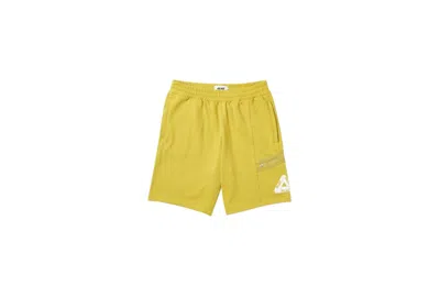 Pre-owned Palace Men's  Webber Shorts In Acid Lime