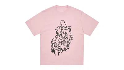 Pre-owned Palace Men's  Wiz T-shirt In Lush Flush In Green