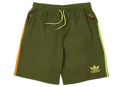 Pre-owned Palace Men's  X Adidas Nature Shorts In Wild Pine In Green
