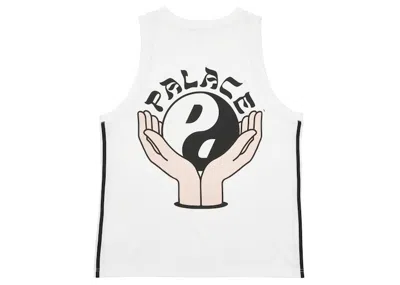 Pre-owned Palace Men's  X Adidas Palaste Vest In White