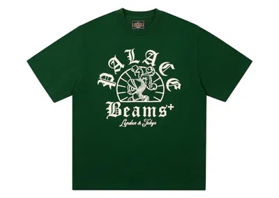 Pre-owned Palace Men's  X Beams Plus Graphic T-shirt In Greener Pastures
