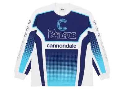 Pre-owned Palace Men's  X Cannondale Mad Boy Longsleeve In White