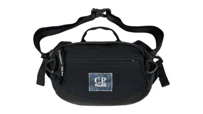 Pre-owned Palace Men's  X C.p. Company Plain Paper Touch Shoulder Bag In Navy Blue