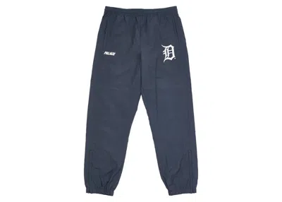 Pre-owned Palace Men's  X Detroit Tigers New Era Track Pant In Navy Blue/grey