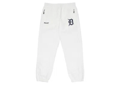 Pre-owned Palace Men's  X Detroit Tigers New Era Track Pant In White/navy Blue