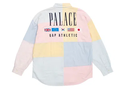 Pre-owned Palace Men's  X Gap Drop Shoulder Oxford Shirt