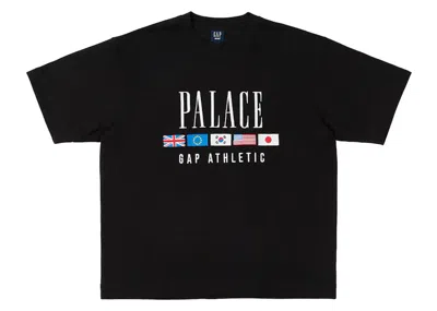 Pre-owned Palace Men's  X Gap Heavy Jersey T-shirt In Black
