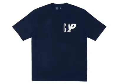Pre-owned Palace Men's  X Gap T-shirt In Blue