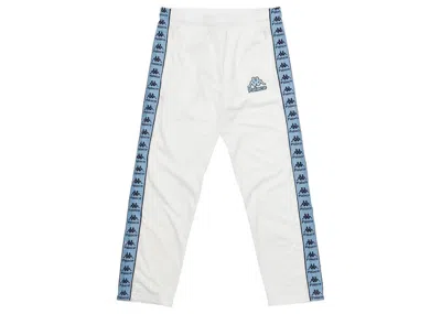 Pre-owned Palace Men's  X Kappa Track Pant In White
