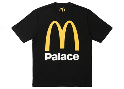 Pre-owned Palace Men's  X Mcdonald's Logo T-shirt In Black