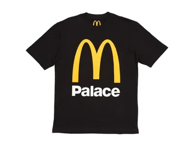 Pre-owned Palace Men's  X Mcdonald's Logo T-shirt In Black