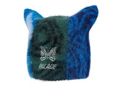 Pre-owned Palace Men's  X Needles Hairy Square Beanie In Fabric