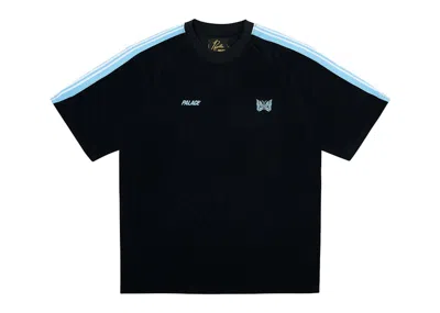 Pre-owned Palace Men's  X Needles Towelling T-shirt In Black
