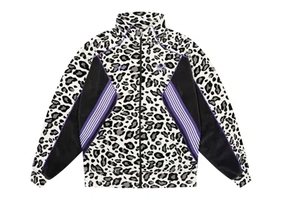 Pre-owned Palace Men's  X Needles Track Jacket In Snow Leopard